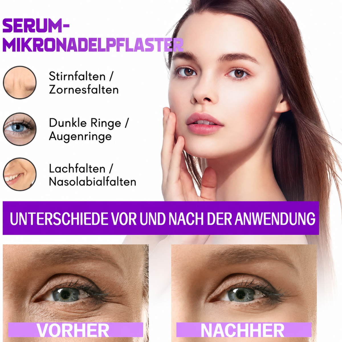 Mikronadel-Augenpads (30-TAGE-VORRAT)